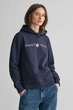 Жіноче темно-синє худі REG PRINTED GRAPHIC Gant L 4200756 - изображение 1