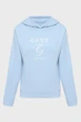 Жіноче блакитне худі REG GRAPHIC HOODIE Gant S 4200562 - изображение 1