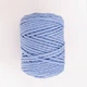 Шнур кручений для макраме YarnArt macrame rope 5мм блакитний 500г (№760) - изображение 3