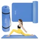 Коврик (мат) спортивный 4FIZJO NBR 180 x 60 x 1.5 см для йоги и фитнеса Blue (P-5907222931035) - изображение 1