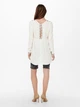 Кофта туніка ONLMYNTE L/S TUNIC WVN 15226378 Cloud Dancer ONLY L Білий 15226378CLOUDDANCER M - изображение 3