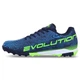 Сороконіжки взуття футбольне дитяче розмір 34 Joma EVOLUTION EVJS2503TF (верх-фібратек, підошва-RB, темно-синій-салатовий) - изображение 2