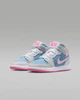 Кросівки дитячі Air Jordan 1 Mid Se (Gs) Grey/Blue HQ1999-400 37.5 - зображення 5