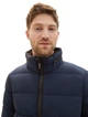 Пуховик Puffer jacket with a hidden hood 1037336-10668 Tom Tailor L Темно-синій 1037336-10668 S - зображення 4