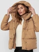 Куртка ONLSYDNEY SARA PUFFER JACKET CC OTW 15231475-Toasted Coconut ONLY L Світло-коричневий 15231475-TOASTED COCONUT L - зображення 3