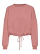 Толстовка ONLSQUARE L/S STRING O-NECK CC SWT 15234269-Ash Rose ONLY L Розовий 15234269-ASH ROSE M - изображение 4