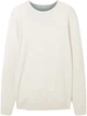 Кофта basic crew neck sweater 1027661-32715 Tom Tailor XL Білий 1027661-32715 XL - изображение 1