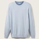 Кофта basic crew neck sweater 1027661-30312 Tom Tailor XXXL Блакитний 1027661-30312 XXXL - зображення 1