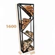Дровниця металева в стилі Лофт StepLoft Wood-Rack-109 - изображение 2