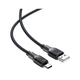 Дата кабель USB 2.0 AM to USB-C 1.2m 3.0A silicone braid Acefast (ek19681) - изображение 2