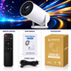 Смарт-проєктор HY300 Pro 4K Android Wi-Fi 6 Bluetooth 5.0 Домашній кінотеатр до 130" White - изображение 5