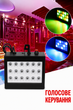 Стробоскоп для вечірок 18 LED 35W RGBW, з реакцією на звук, для дискотек, караоке, барів і домашніх свят - зображення 3