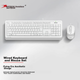 Комплект проводной A4Tech Fstyler F1010 USB Ivory - изображение 8