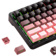 Клавіатура Attack Shark X85 Side Printed RGB Gradient Pink - изображение 3