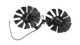 Вентилятор (кулер) Everflow 35954 для відеокарт Asus Expedition комплект 2шт (T129215SU) - изображение 1