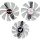 Вентилятор (кулер) NTK 35388 для відеокарти Sapphire Pulse RX 5700 XT Комплект 3шт (FD10015M12D) (transparent) - изображение 1