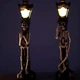 Декор Фонарь со скелетом, LED-подсветка, 33х8см, 2шт - зображення 2