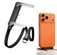 Быстрая зарядка 240W Type-C - Type-C/USB-A 2в1 Кабель с подставкой для телефона - изображение 1