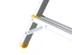 Драбина алюмінієва Mastertool 6 ступенів h=1280 мм max 150 кг 79-1106 - зображення 8