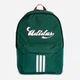 Рюкзак спортивный тканевый 27 л вмещает формат А4 Adidas Tiro Graphic Backpack Ii KD9878 Зеленый (4068805206979) - изображение 1
