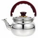 Чайник для плиты A-PLUS Tea Expert 2в1 встроенное сито для листового чая, 1.0 л из нержавеющей стали - изображение 1