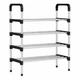 Полка для обуви Shoe Rack 4 полки (8038) Черный - изображение 3