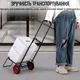 Візок з коліщатками Shopping Bag до 20 кг 34 х 30 х 87 см (1899) - зображення 2
