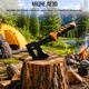 Топорик походный KITUA Camping 27 см (17404) Оранжевый - изображение 6