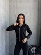 Жіночий спортивний костюм на блискавці (кофта+штани) Uaclothes 50 Чорний (like38356-187891358) - изображение 4