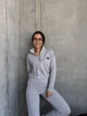 Жіночий спортивний костюм на блискавці (кофта+штани) Uaclothes 50 Сірий (like38355-187881358) - изображение 6