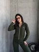Жіночий спортивний костюм на блискавці (кофта+штани) Uaclothes 50 Хакі (like38357-187901358) - изображение 2