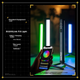 Sidande B320S Fill Light Stick, ручной заполняющий свет для фотосъемки, полноцветный RGB-светильник для создания атмосферы, портативный заполняющий световой стержень для фотосъемки, улучшения изображения, управления освещением в ночных сценах. - изображение 5