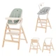 Стілець для годування + шезлонг CARRELLO Ergo CRL-16701 Elora Green - изображение 1