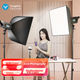 YOUFES YS9 Світлодіодне заповнююче світло для прямі трансляції фотографії, безперервне сонячне освітлення, софтбокс, обладнання для фотостудії, реквізит для камери, набір для краси ведучого коротких відео - изображение 4