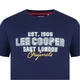 Футболка Lee Cooper Cooper Logo T Shirt M Темно-Синий 59013122-3 - изображение 4
