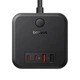 Сетевой фильтр Baseus PowerCombo Cube Power Strip 3xAC+2xUSB+2xType-C 30W (1.5m) black (E00066400117-00) - изображение 5