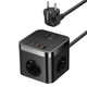 Сетевой фильтр Baseus PowerCombo Cube Power Strip 3xAC+2xUSB+2xType-C 30W (1.5m) black (E00066400117-00) - изображение 8