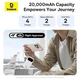 Power Bank Baseus EnerFill FC31 Qpow 3 20000mAh 45W (E0028D01) White UA - изображение 6