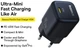 Зарядний пристрій 45W Baseus PicoGo GaN6 Pro Fast Charger Type-C чорний (P10176800123-00) - зображення 1