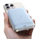 Ультраміні магнітний повербанк MagSafe Baseus EnerFill FM11 Magnetic Power Bank 10000mAh 22.5W Type-C блакитний (P1008210E313-00) - зображення 6