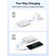 Внешний аккумулятор Baseus EnerFill FC51 Bipow2 Pro 20000mAh 22.5W белый (E0027700) - изображение 3