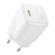 Зарядний пристрій 45W Baseus PicoGo GaN6 Pro Fast Charger Type-C білий (P10176800213-00) - зображення 1