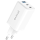 Мережевий зарядний пристрій Proove Pocket GaN 65W USB/2хType-C білий (WCPG65121202) - зображення 5