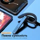 Bluetooth-гарнітура S890 бездротова Type-C до 10 годин роботи з шумозаглушенням чорна - зображення 4