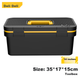 Ящик для инструментов Deli Home пластиковый 14" органайзер DL432814 - изображение 5