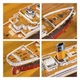 Конструктор лайнер корабль Титаник Titanic 3D Cubic Fun лайнер 113 деталей Разноцветный (28731) - изображение 5