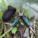 Мультитул туристический Traveler Deluxe MQ007-L2-8G Blue 9в1 с чехлом многофункциональный инструмент - изображение 1