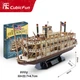Пазл конструктор 3D Cubic Fun Mississippi Steamboat Пароход Миссисипи 142 дет Разноцветный (28760) - зображення 9