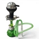 Кальян Hookah Arzu A010 Plus Green высотой 31 см на 1 персону - изображение 3