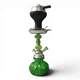 Кальян Hookah Arzu A010 Plus Green высотой 31 см на 1 персону - изображение 4